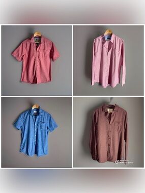 Men’s Shirts 5.11 Tactical, Izod, Sonoma, Weatherproof Button Up Shirt Plaid M